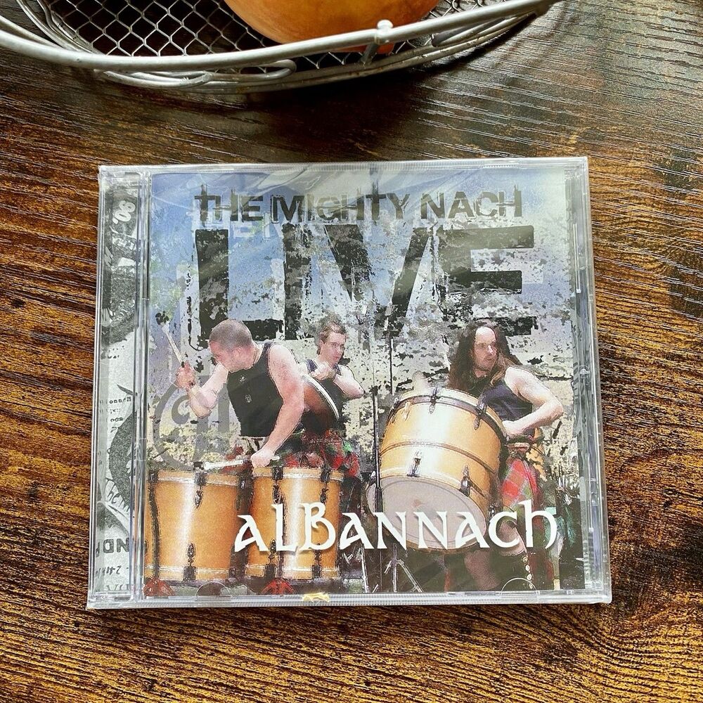 The Mighty Nach Live by Albannach, CD, 2008 SEALED SELF-RELEASED Indie Scottish